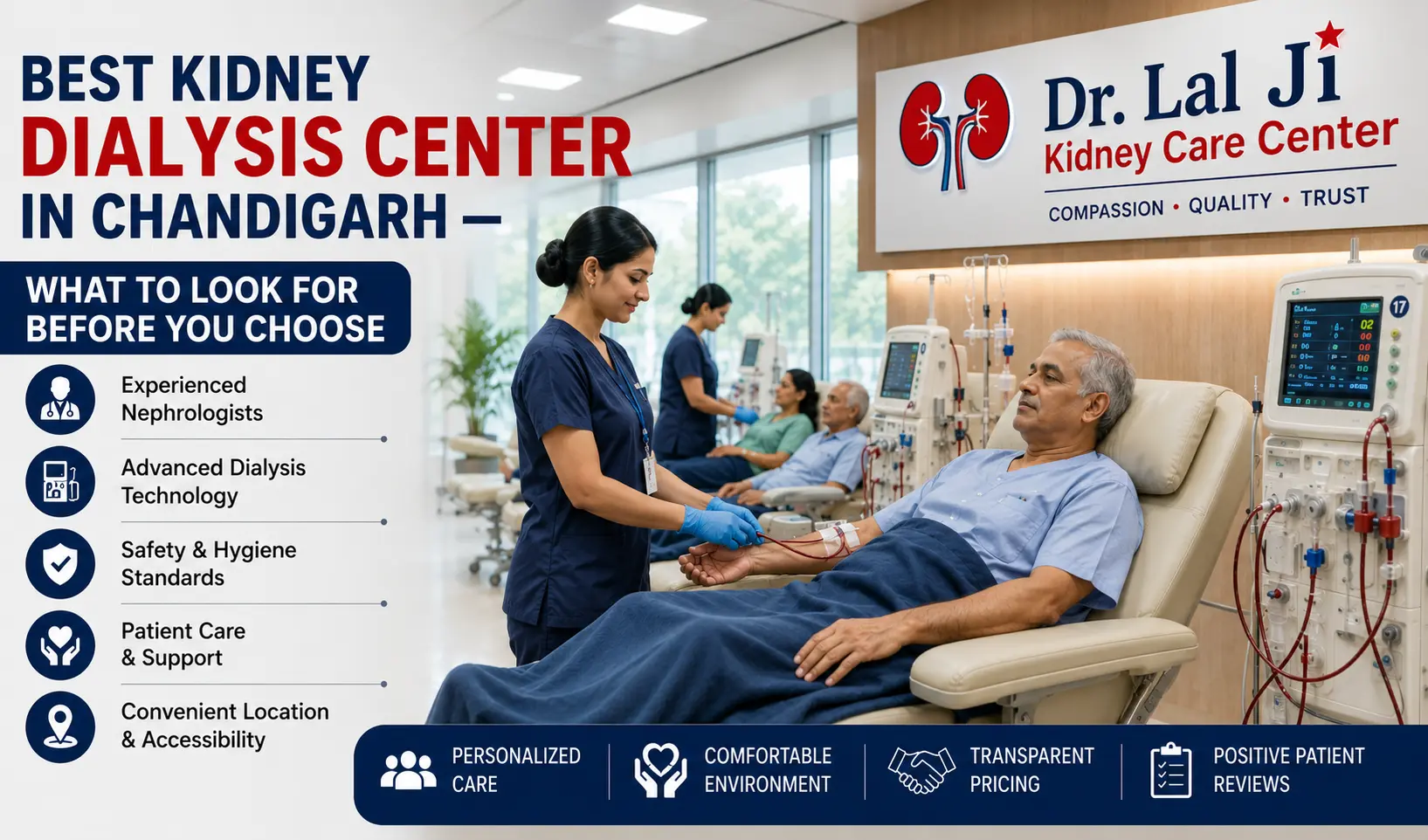 Best Kidney Dialysis Center in Chandigarh — What to Look for Before You Choose